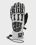 Crab Grab Five Glove - White Bones