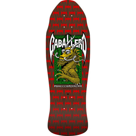 Powell Peralta Cab Street Retro Spoon Deck - Red Brown