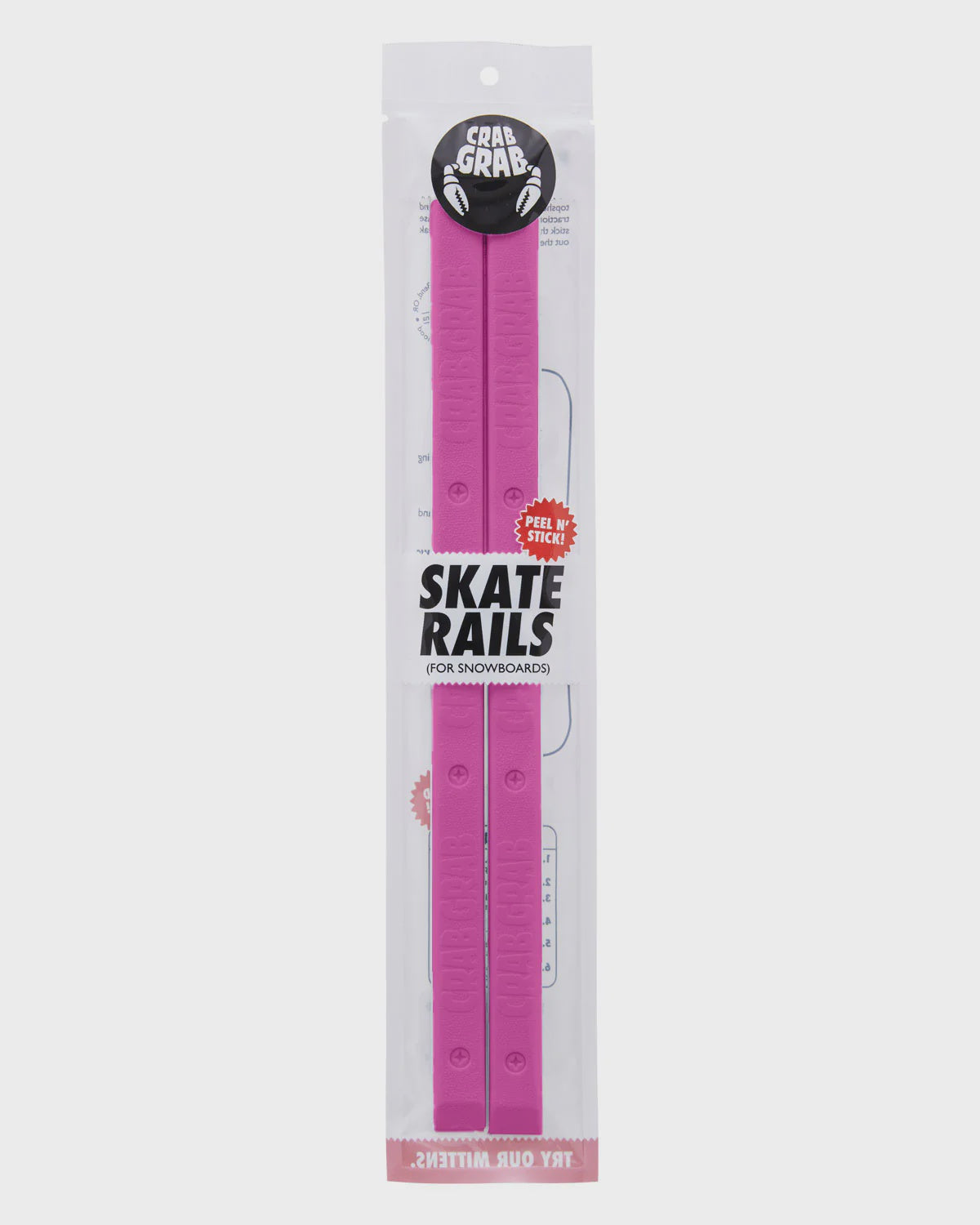 Crab Grab Skate Rails - Hot Pink