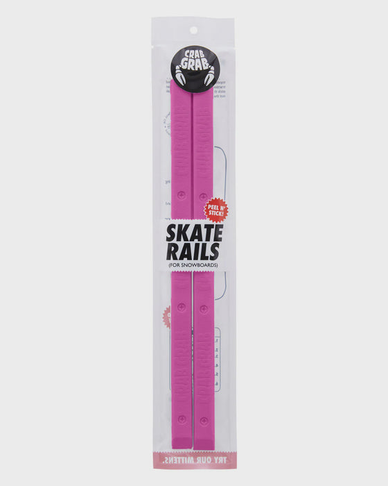 Crab Grab Skate Rails - Hot Pink