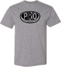 Pro Skate Full Front Proval T-Shirt - Graphite Heather/Black