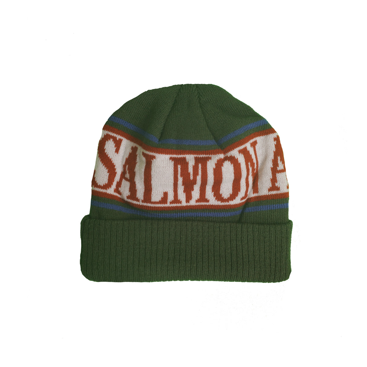 Salmon Arms Jacquard Beanie - Green