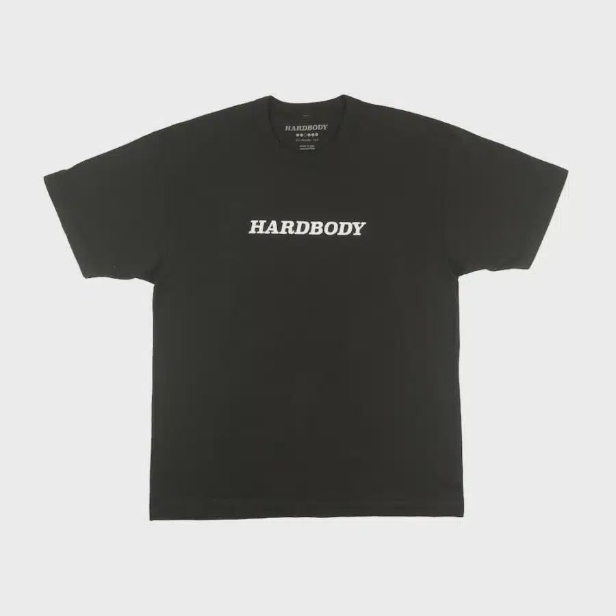 Hardbody Heavyweight Logo T-Shirt - Black/White