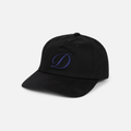 Dime Cursive D Worker Cap - Black
