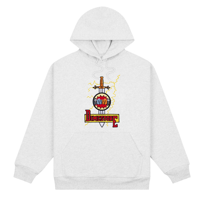 Dime Storm Hooded Sweater - Ash