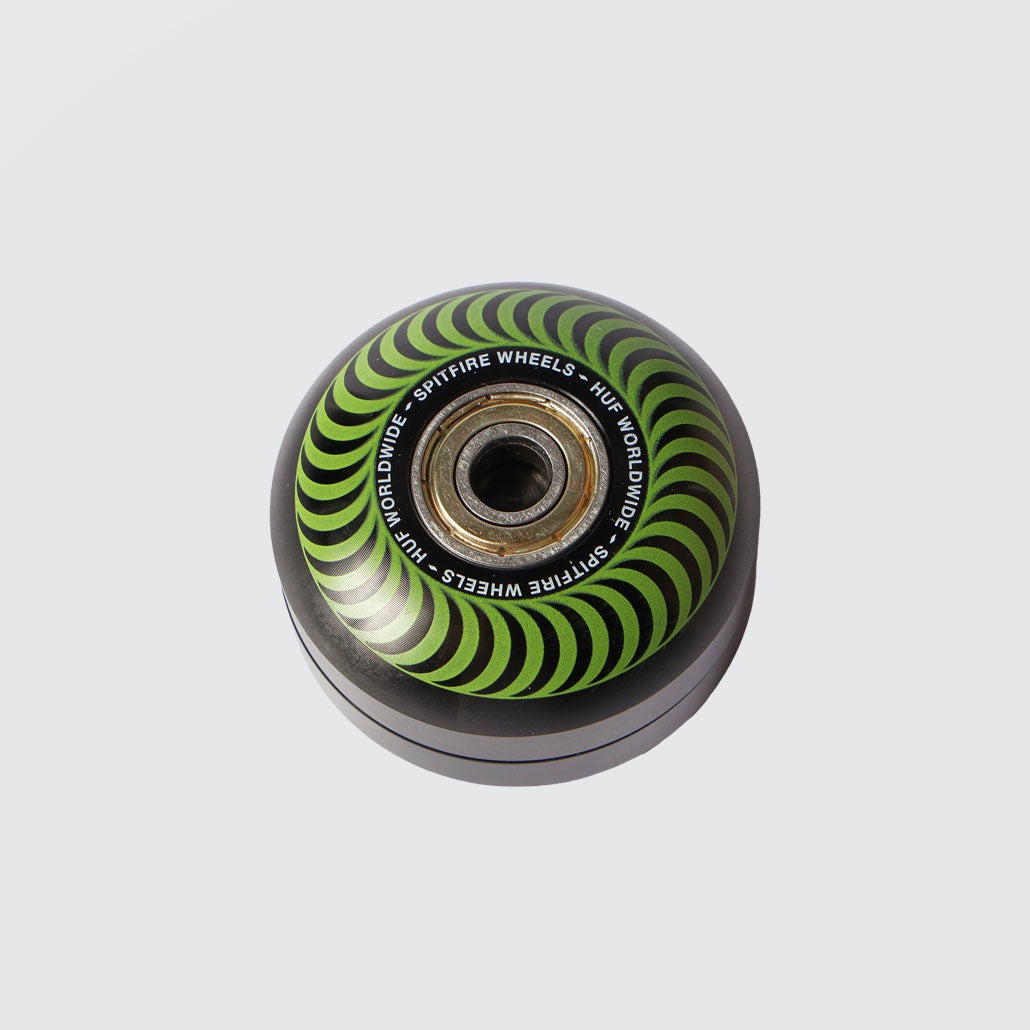 Huf x Spitfire Classic Wheel Grinder - Black/Green