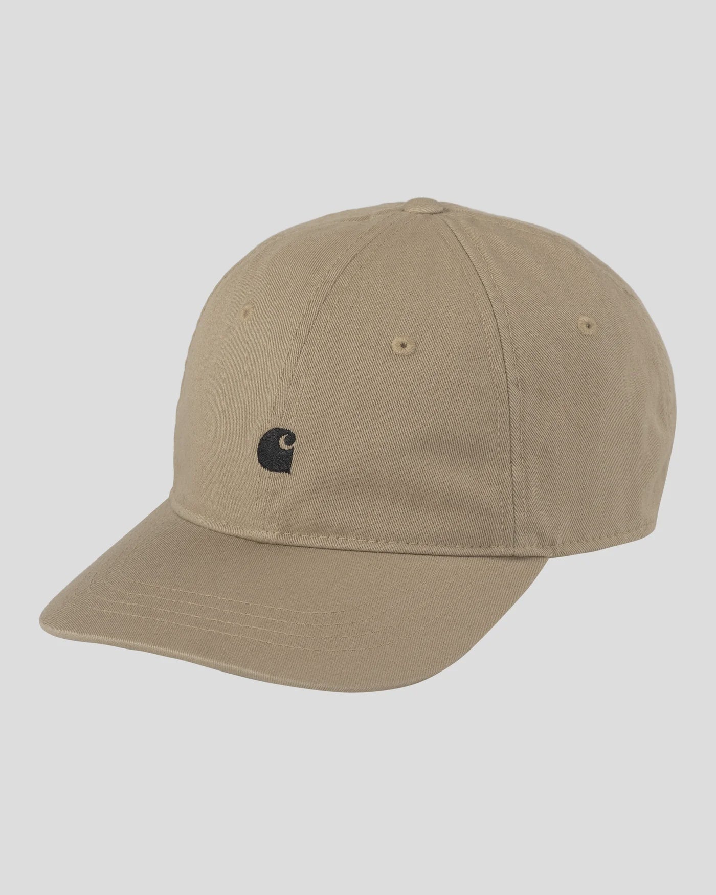 Carhartt WIP Madison Logo Cap - Leather/Black