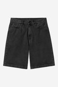 Carhartt WIP Landon Short - Black Stone Washed