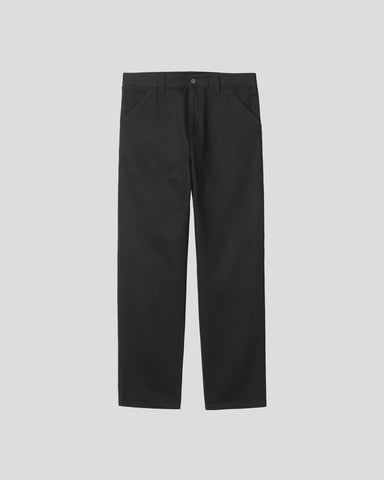 Carhartt WIP Single Knee Pant - Black Rinsed