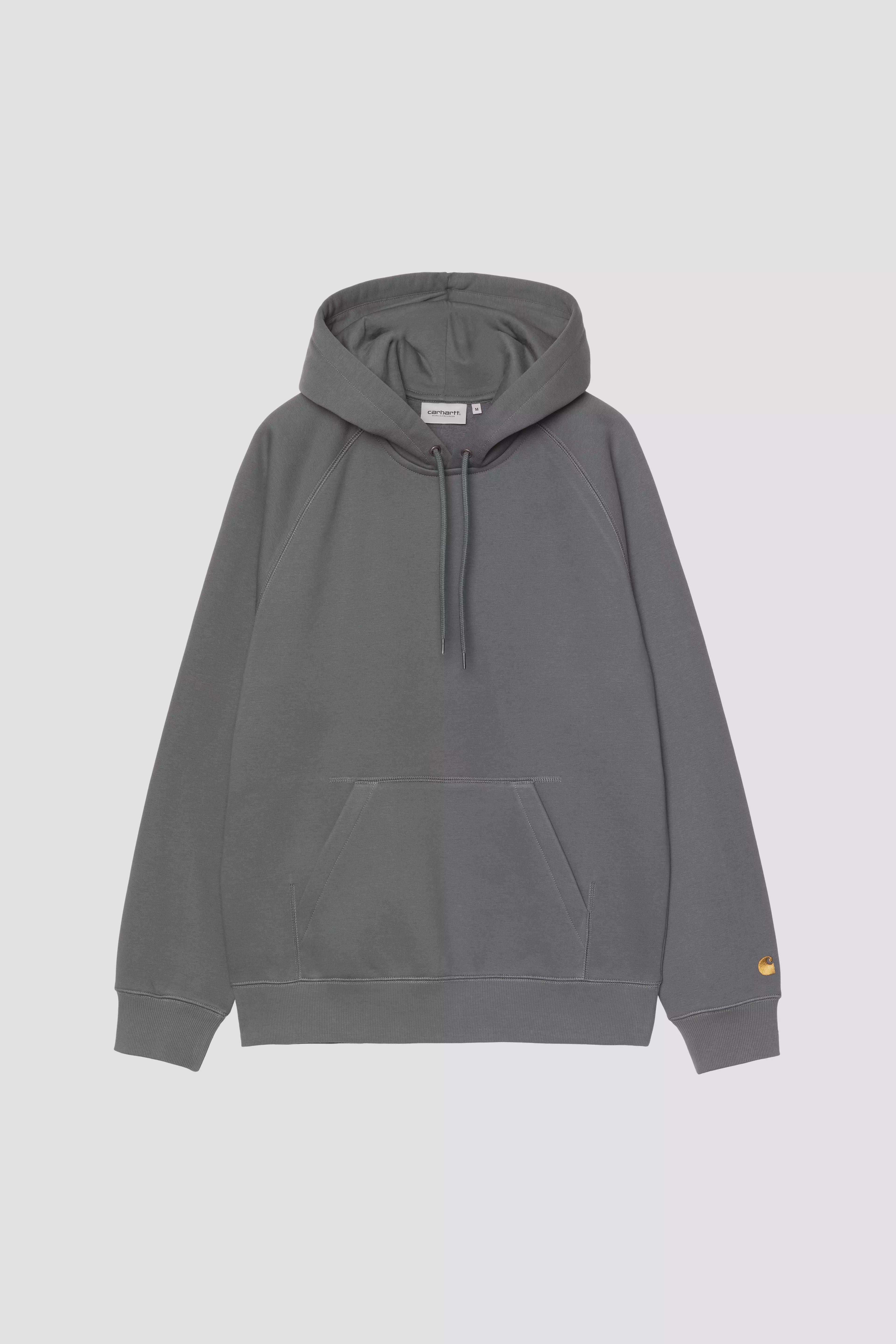 Carhartt WIP Chase Hooded Sweater - Styx/Gold
