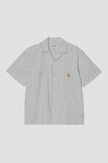Carhartt WIP Leavel Button Up Shirt - Blue River/Wax