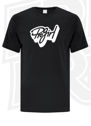 Pro Skates Pro Girl Youth T-Shirt - Black/White