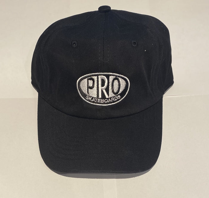 Pro Skates Proval Strapback Dad Cap - Black/White