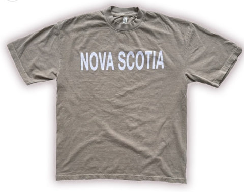 JP Nova Scotia T-Shirt - Mushroom/Soft Pink