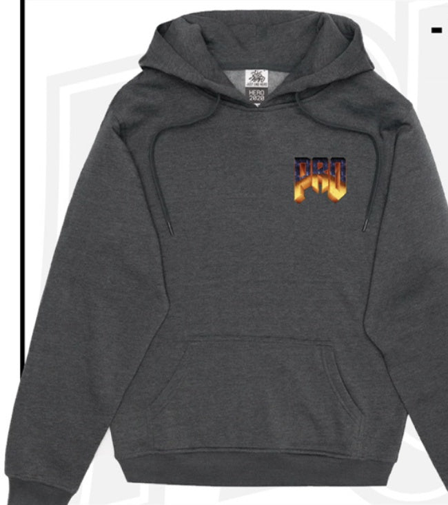 Pro Skates Doom Hooded Sweater - Charcoal
