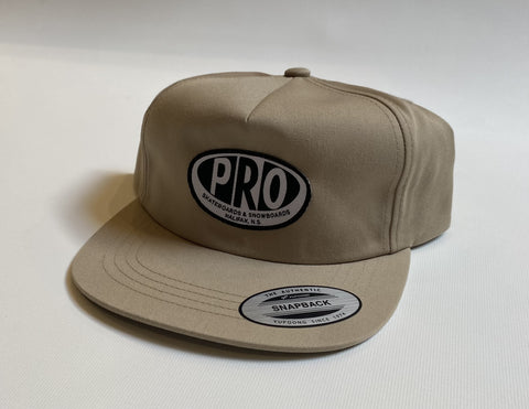 Pro Skates Proval Unstructured Cap - Khaki