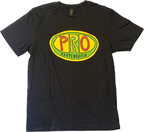 Pro Skates Bad Brains Proval T-Shirt - Black/Rasta