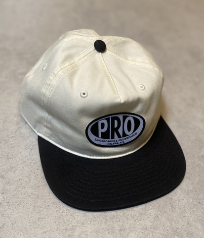 Pro Skates Proval 2-Tone Cap - Off White/Black