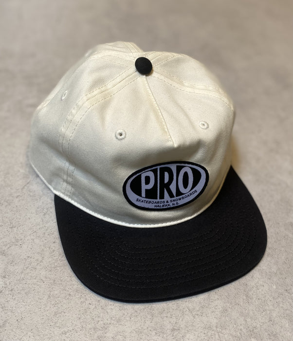 Pro Skates Proval 2-Tone Cap - Off White/Black