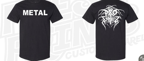 Pro Skate METAL T-Shirt - Black