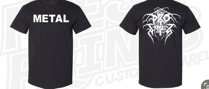 Pro Skate METAL T-Shirt - Black