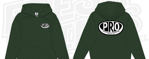 Pro Skates Classic Proval Hooded Sweater - Forest/Black/White