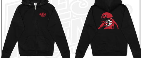 Pro Skates Devil Baby Zip Hooded Sweater - Black