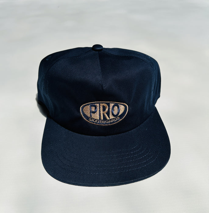 Pro Skates Proval Snapback Cap - Navy/Tan