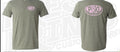Pro Skates Classic Proval T-Shirt - Heather Military/Pink