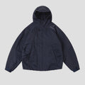 Dime Crinkled Tech Windbreaker Jacket - Dark Navy