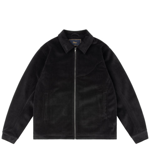 Dime Cord Zip Jacket - Black