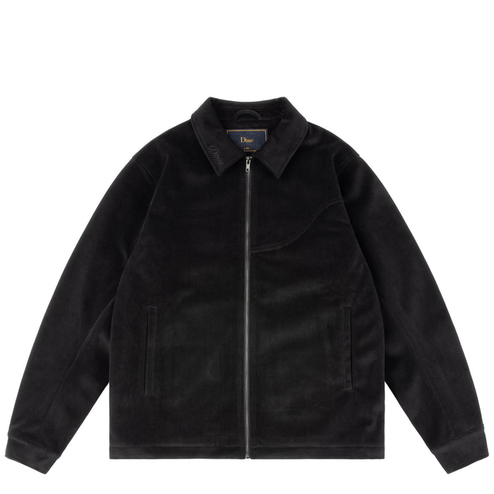 Dime Cord Zip Jacket - Black