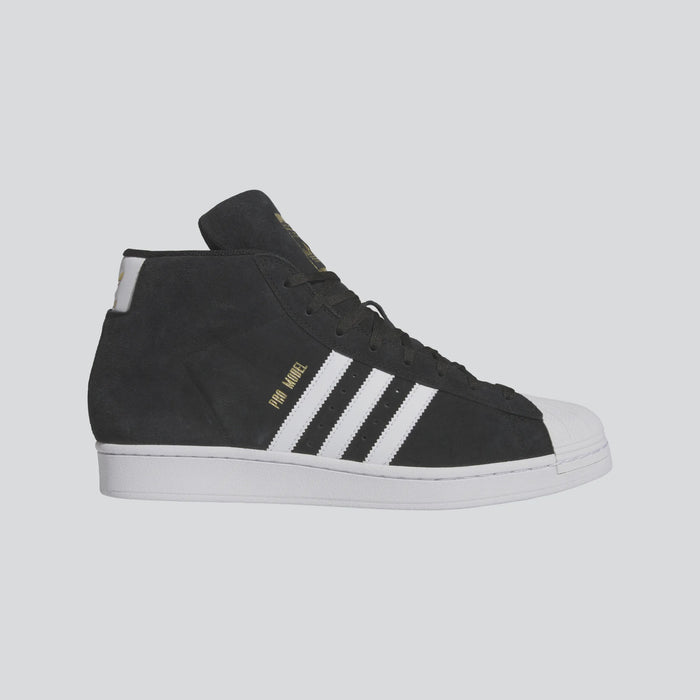 Adidas Pro Model ADV High Shoe - Core Black/White