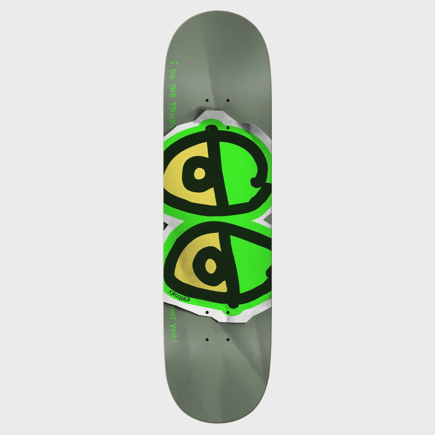Krooked DBX Eyes Full SE Deck - Green