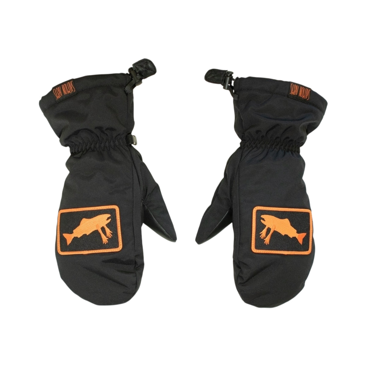 Salmon Arms Classic Mitt - Logo Black/Orange