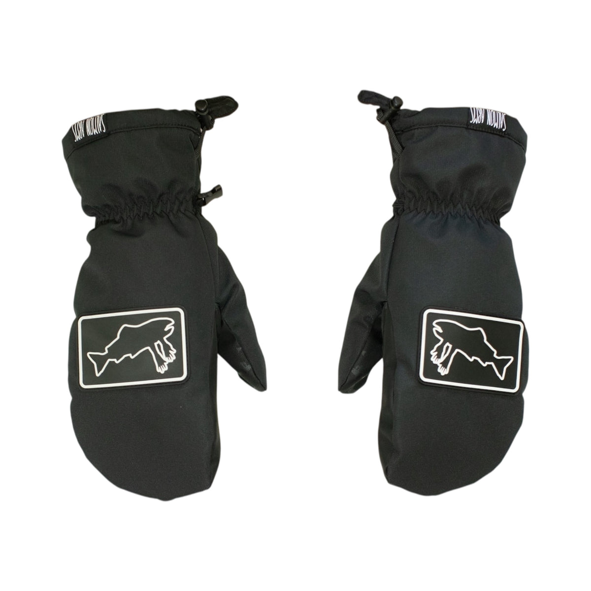 Salmon Arms Team Mitt - Logo Black/White