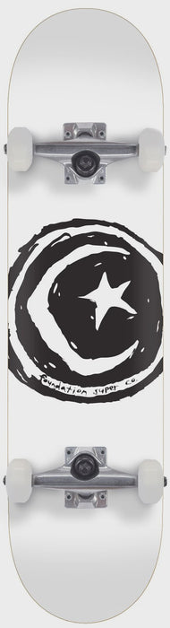 Foundation Star & Moon Complete White