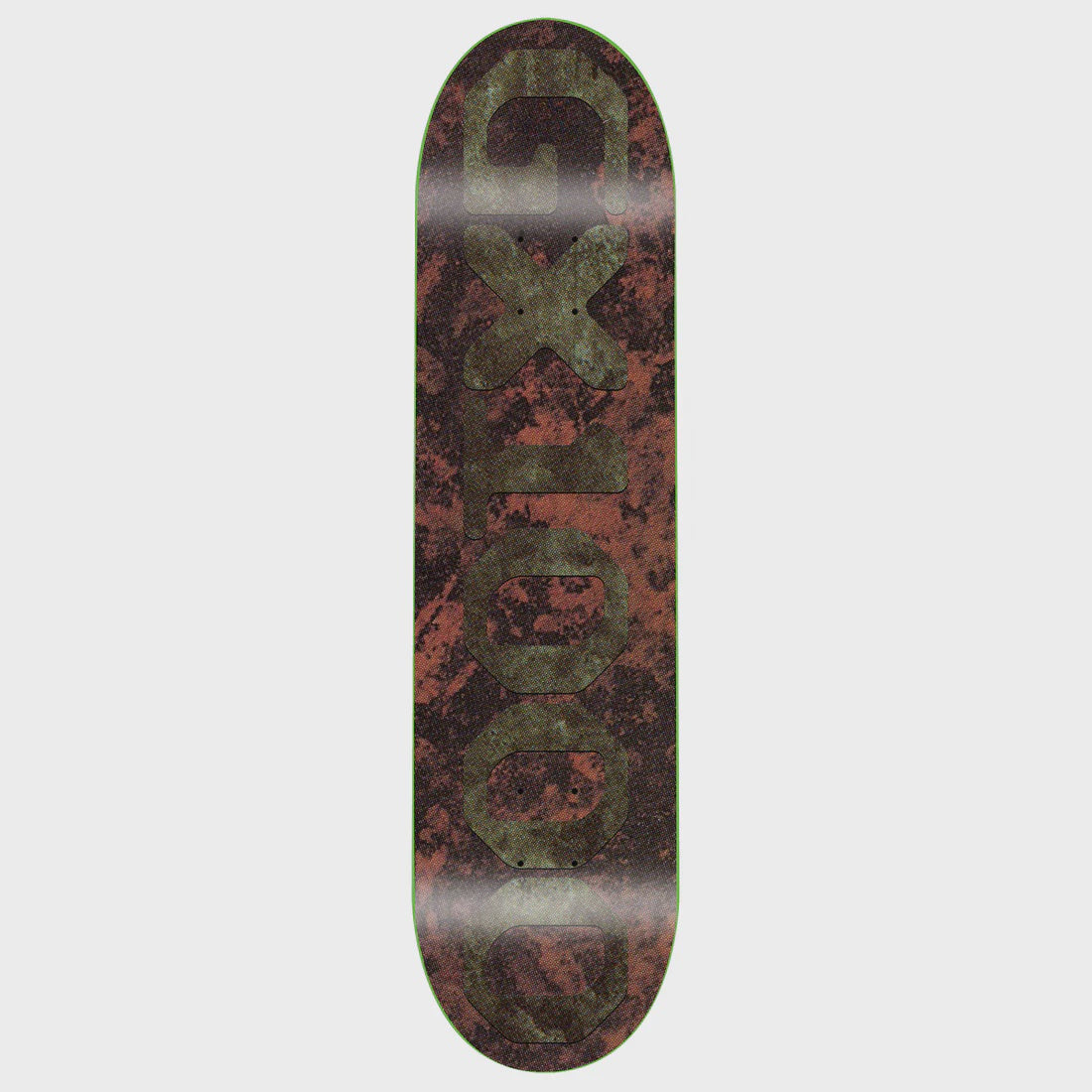 GX1000 OG Logo Patina Rust Deck - Rust/Green – Pro Skateboards & Snowboards