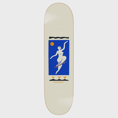 Polar Team No Comply Deck - Cream