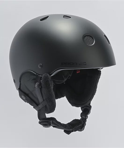 Pro-Tec Classic Snow Helmet with Fit Dial - Matte Black