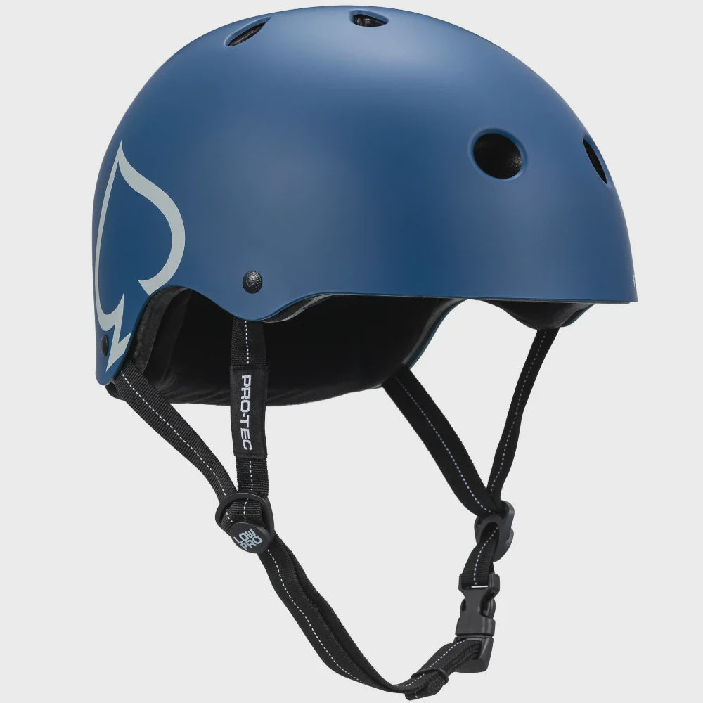 Pro-Tec Low Pro Certified Helmet - Matte Blue