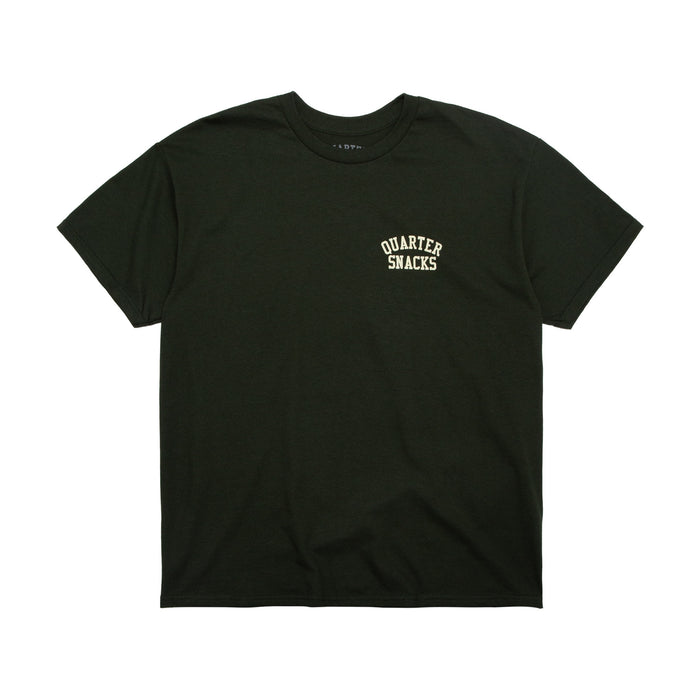 Quarter Snacks Medusa Snackman T-Shirt - Forest Green