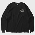 Quarter Snacks Printed Thermal L/S Shirt - Black
