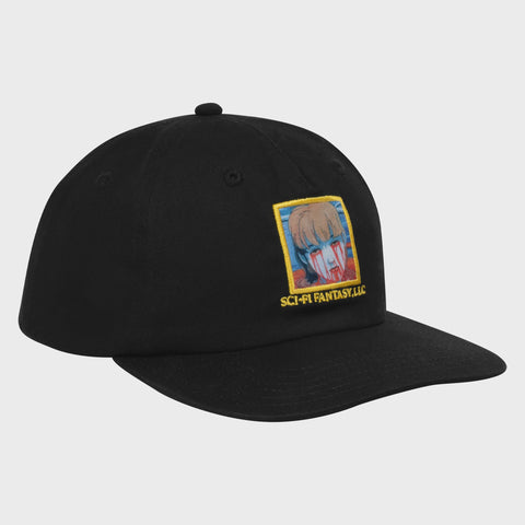 Sci-Fi Fantasy Leaking Eyes Cap - Black