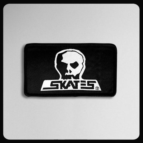 Skull Skates 4" Logo Patch