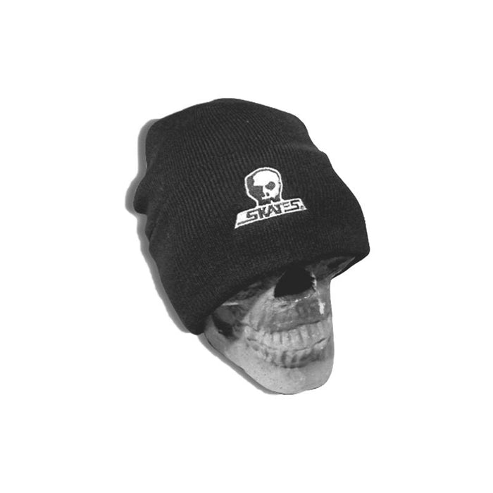 Skull Skates Small Logo Beanie w/ Cuff - Black