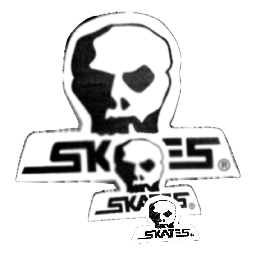 Skull Skates Woven Diecut Logo Patch – Pro Skateboards & Snowboards