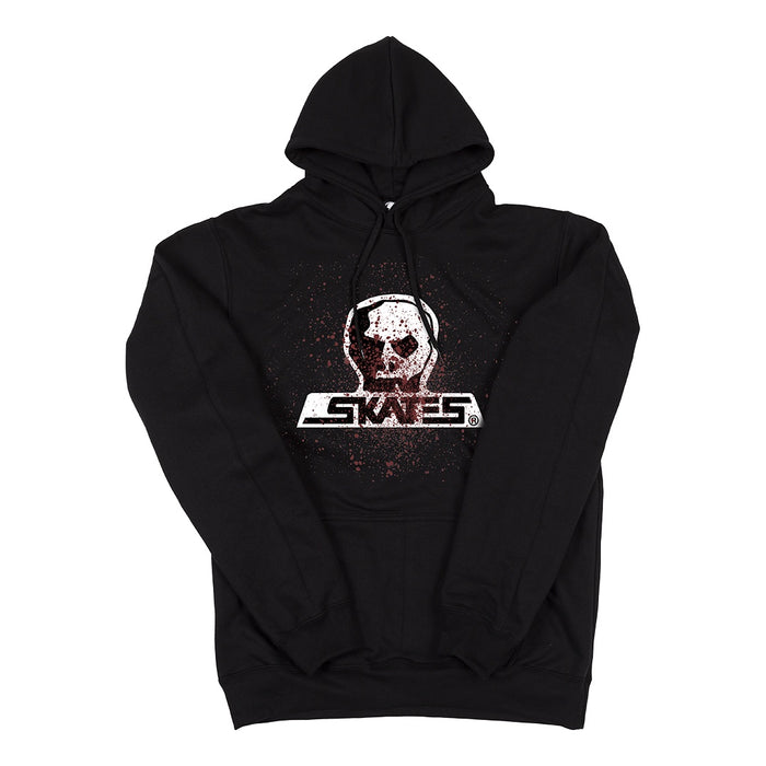Skull Skates Skull Give Blood Hooded Sweater - Black