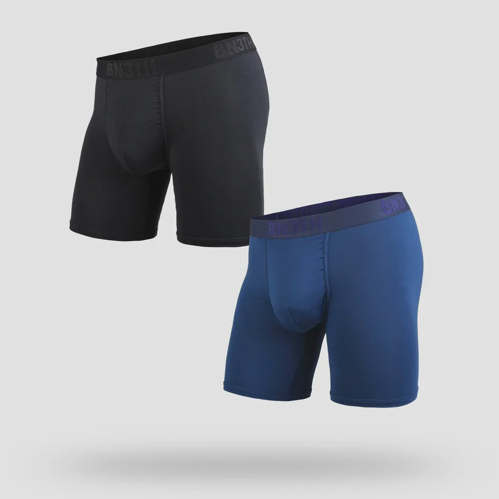 BN3TH Classic Icon Boxer Brief 2 Pack - Black/Navy