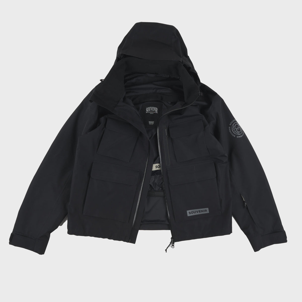 Souvenir Vent Jacket - Black
